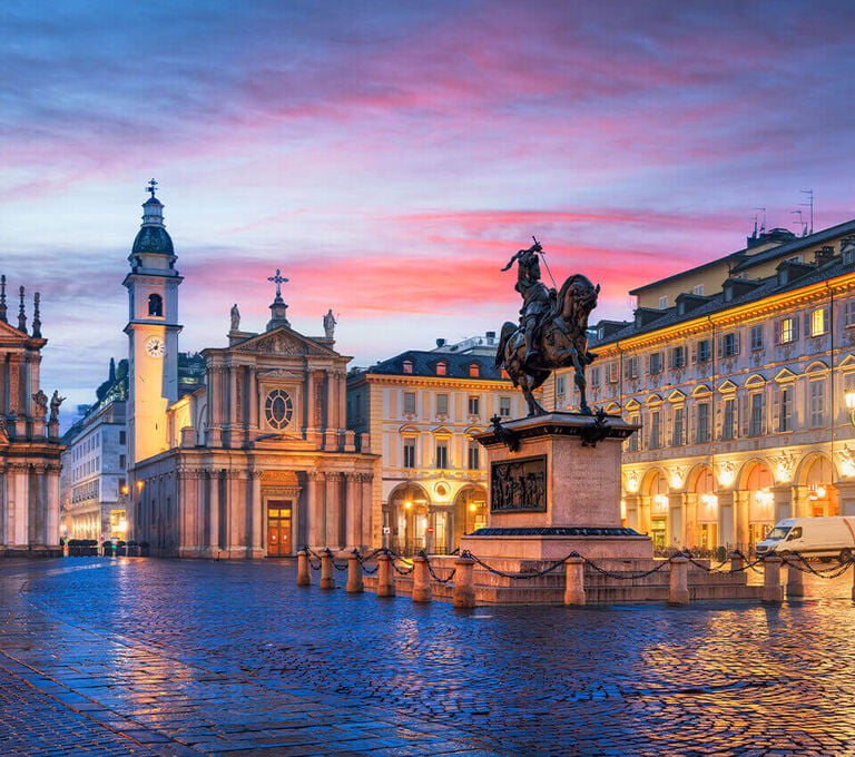 Piazza proncipale di Torino