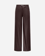 Smooth hw faux wide w - Marrone