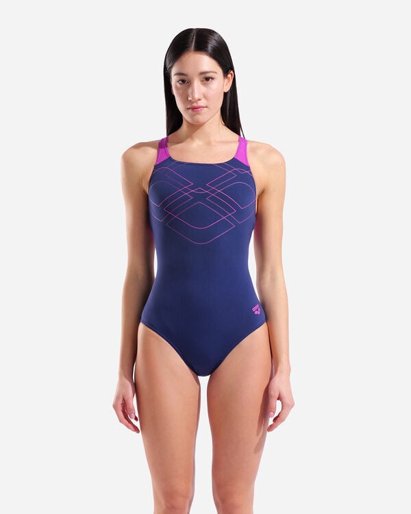 Graphic swim pro-back w