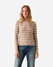 Rib w - Beige