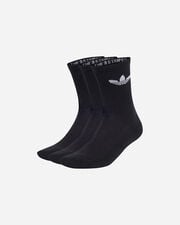 Trefoil crew cushion 3pack m - Nero