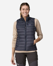 Down sweater w - Blu