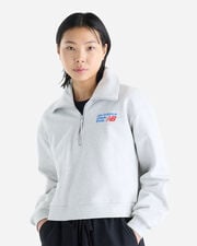 Athletic small logo w - Grigio