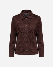 Carolina frange w - Marrone