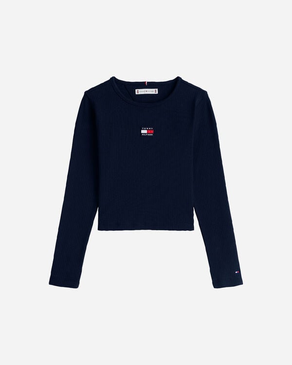 Crop rib knit jr