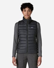 Down sweater w - Nero