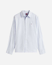 Seersucker stripe m - Blu