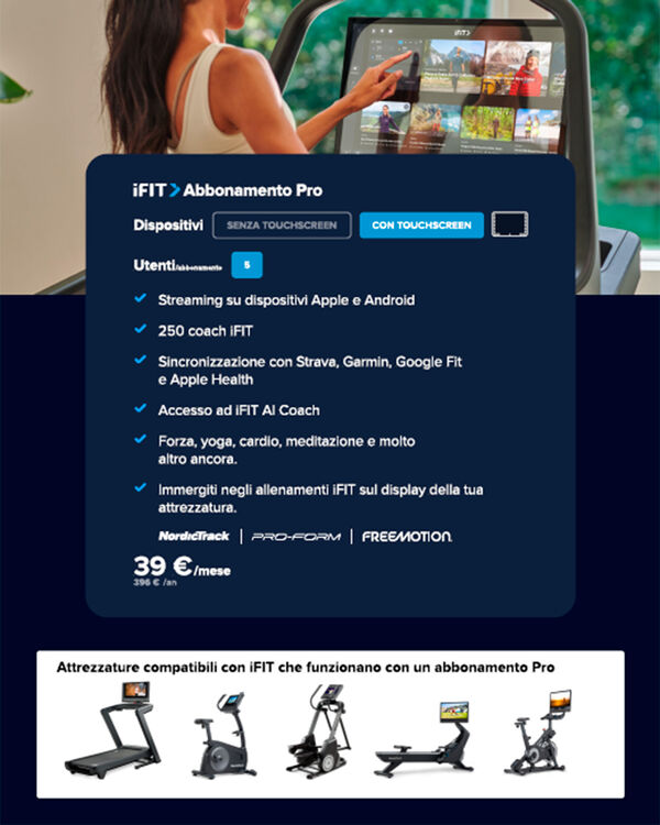 Abbonamento ifit one year pro 