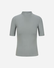 Costina neck lupetto w - Verde