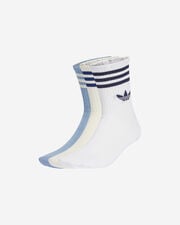 3pack 3stripes crew mid m - Bianco