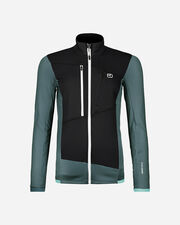 Fleece grid w - Grigio