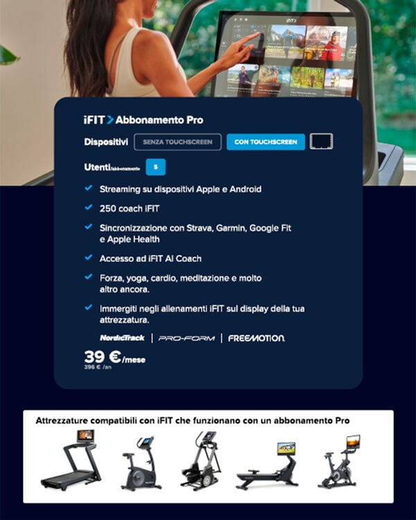 Abbonamento ifit one year pro 