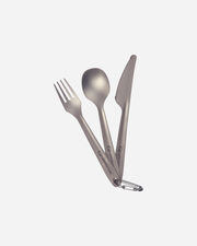 Superlight titanium cutlery set  - Color mix