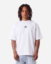 Basic line small logo m - Bianco