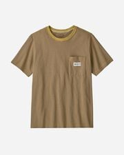Hut tripper label pocket m - Beige