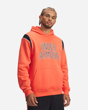 Rival fleece m - Rosso
