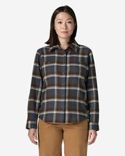 Fjord flannel w - Blu