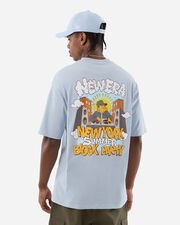 New york party graphic m - Azzurro