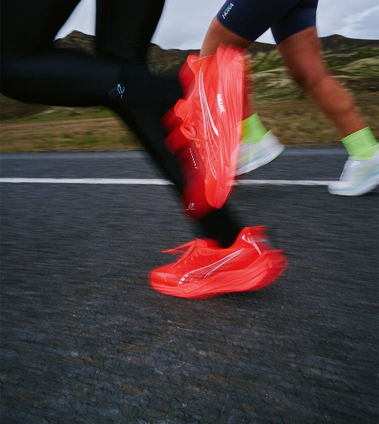 Focus su scarpe da corsa Puma