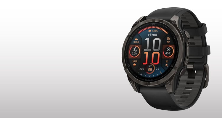 Orologio Garmin con vista prestazioni fisiche