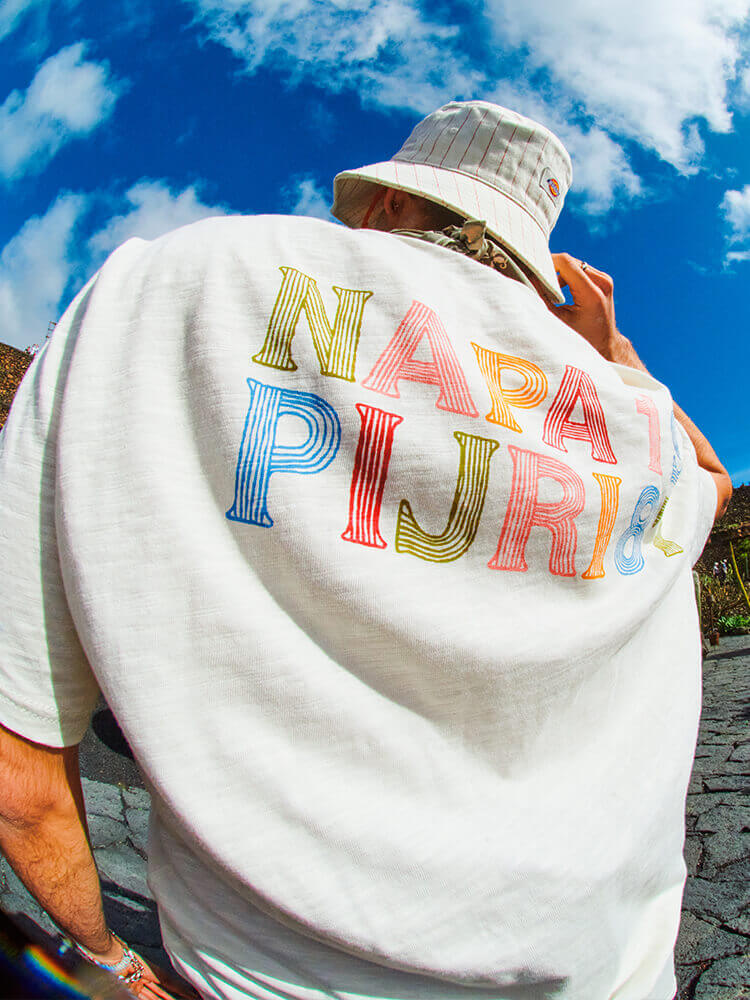 Ragazzo che indossa t-shirt Napapijri