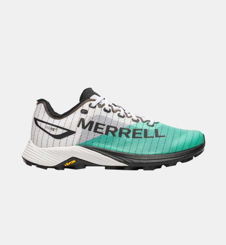 Scarpa Merrell da Trail Running bianca e acqua marina