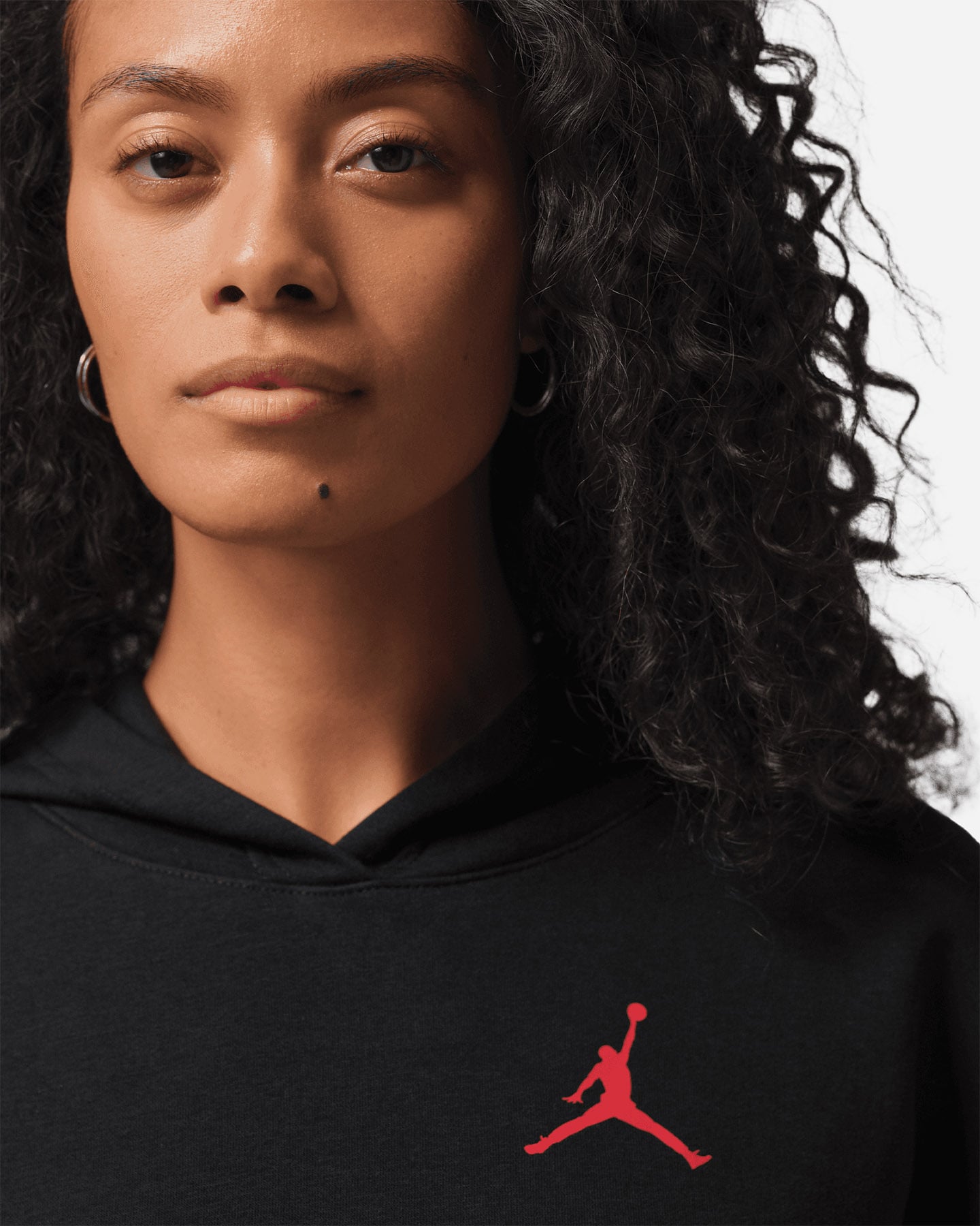 Felpa NIKE JORDAN SMALL LOGO W - Nero - 4 | Cisalfa Sport