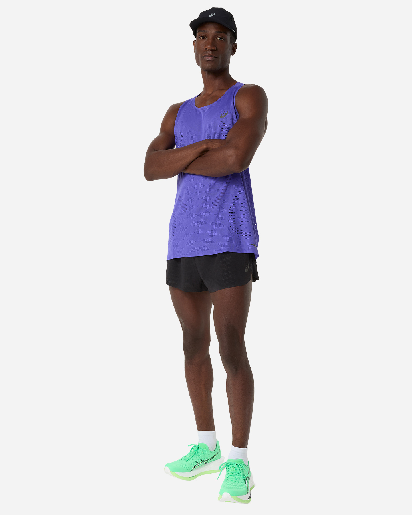 Short running ASICS METARUN SPLIT M - Nero - 3 | Cisalfa Sport
