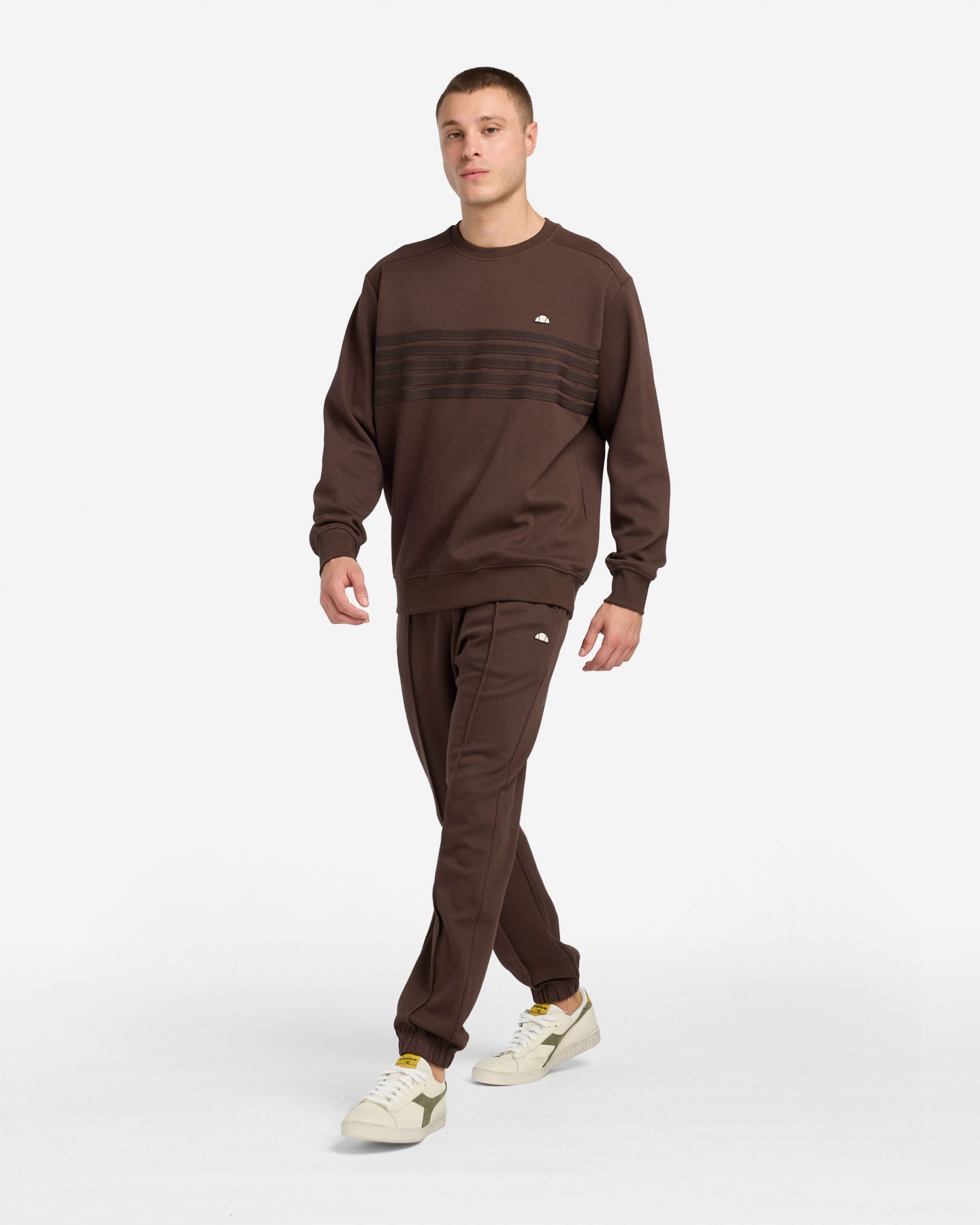 Felpa ELLESSE GIOCO M - Marrone - 2 | Cisalfa Sport