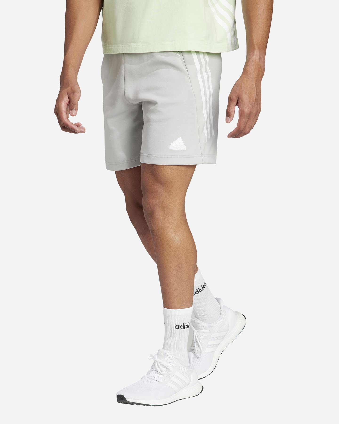 Pantaloncini ADIDAS 3STRIPES M - Grigio - 1 | Cisalfa Sport