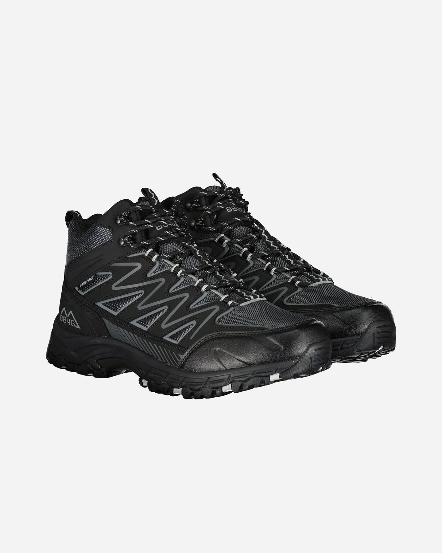 Scarpe escursionismo 8848 SANTIAGO MID II WP M - Nero - 1 | Cisalfa Sport