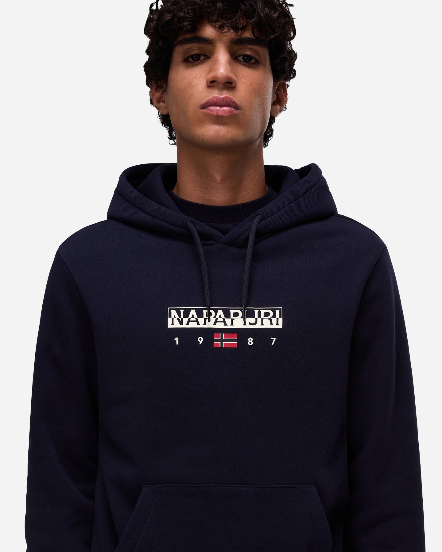 Felpa NAPAPIJRI FLAG M - Blu - 5 | Cisalfa Sport
