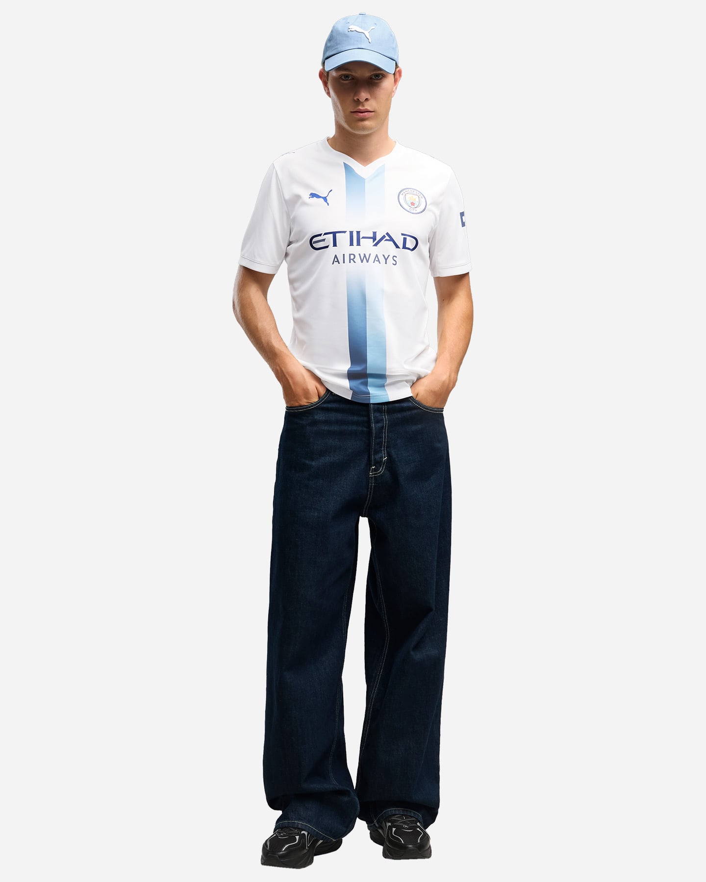 Maglia calcio ufficiale PUMA MANCHESTER CITY 3RD REPLICA M - Bianco - 4 | Cisalfa Sport