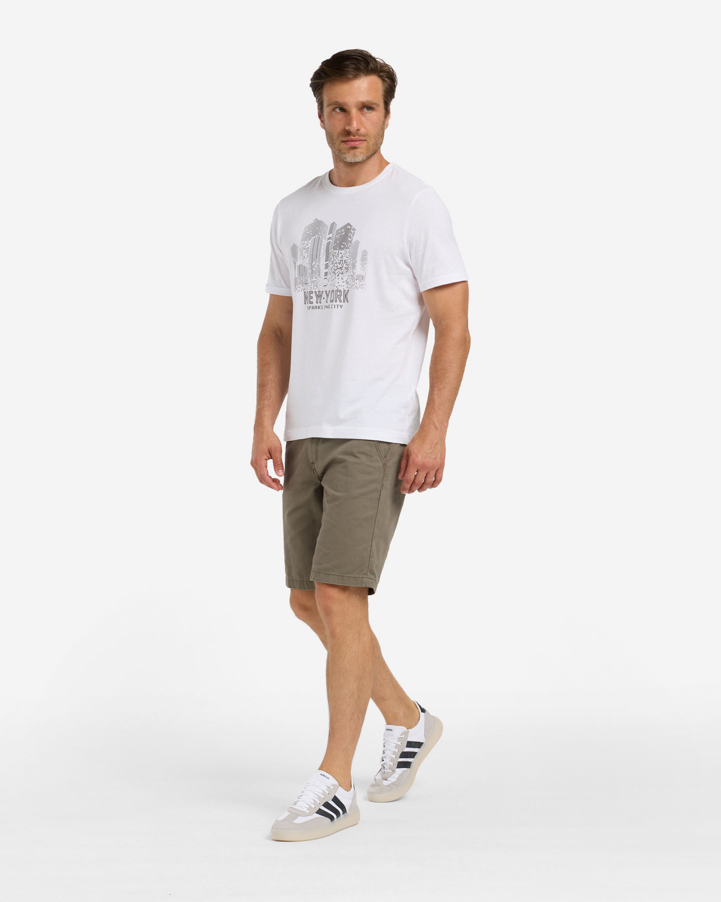 T-shirt DACK'S ESSENTIAL M - Bianco - 2 | Cisalfa Sport