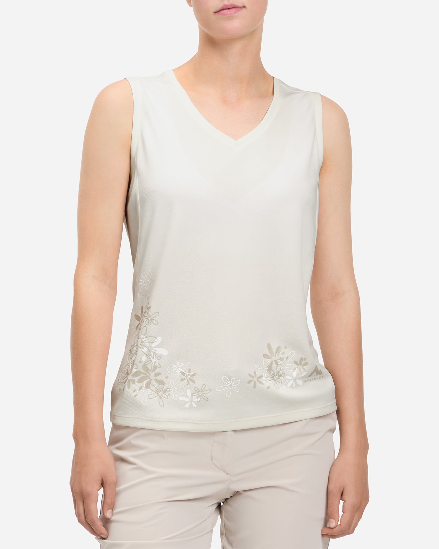 T-shirt MCKINLEY COLUSSY W - Beige - 1 | Cisalfa Sport