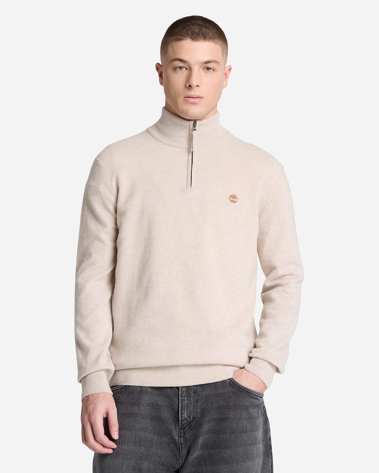 Maglione TIMBERLAND BASIC M - Beige - 1 | Cisalfa Sport