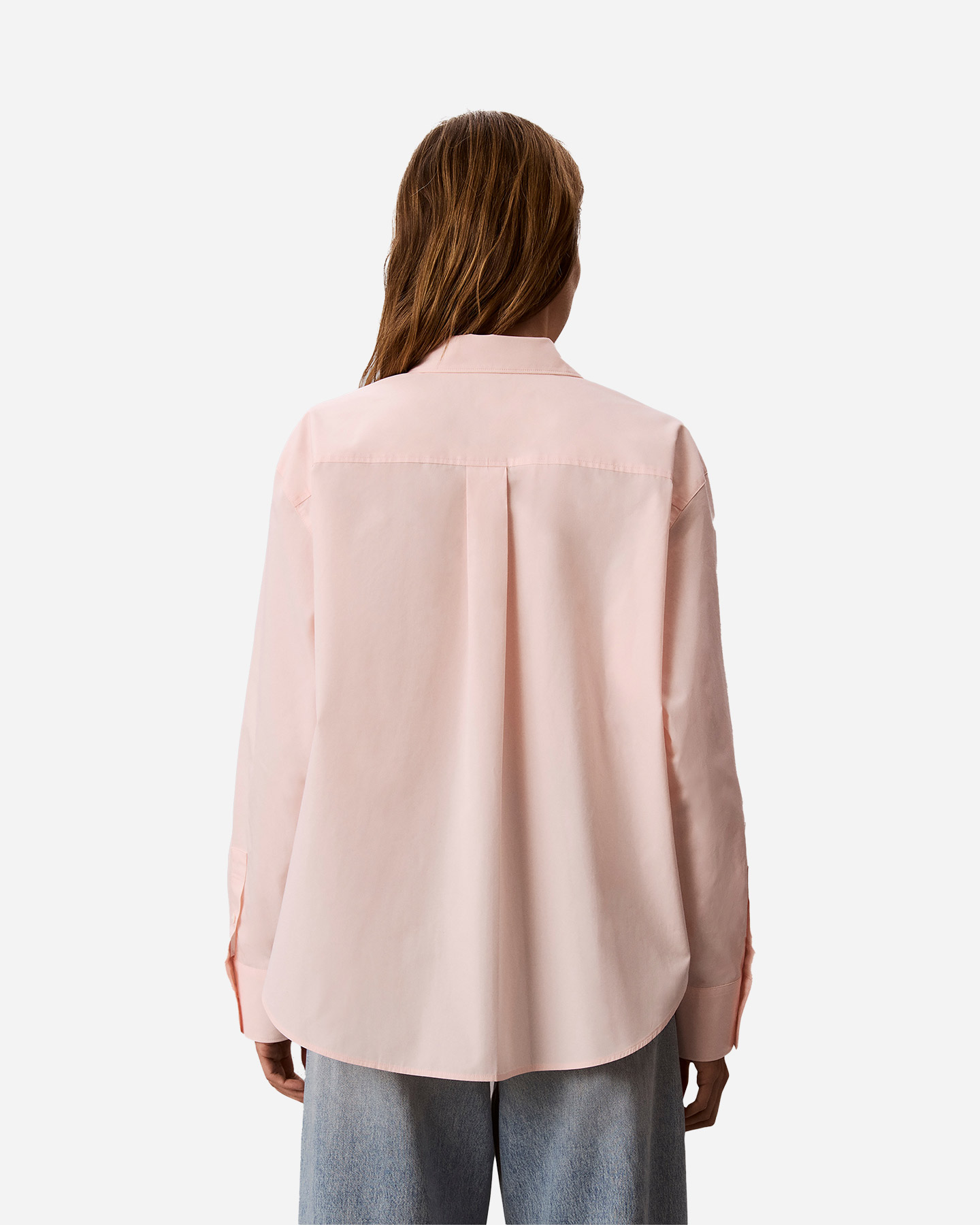Camicia CALVIN KLEIN JEANS POPLIN W - Rosa - 3 | Cisalfa Sport