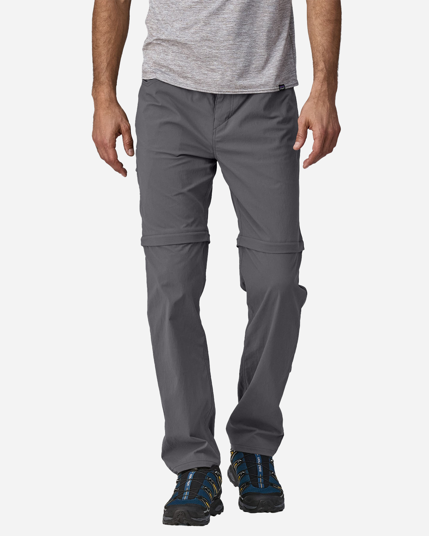 Pantalone outdoor PATAGONIA QUANDARY CONVERTIBLE M - Grigio - 1 | Cisalfa Sport