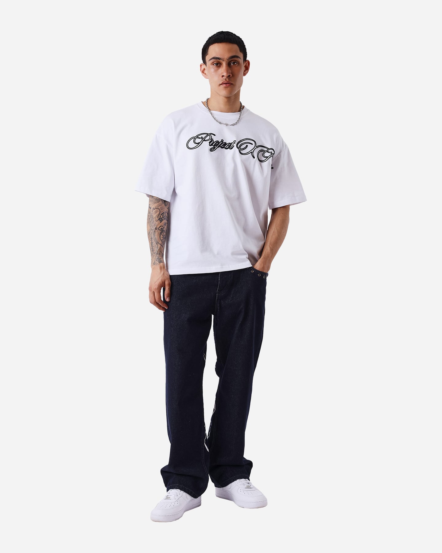 T-shirt PROJECT X PARIS CLASSIC M - Bianco - 4 | Cisalfa Sport