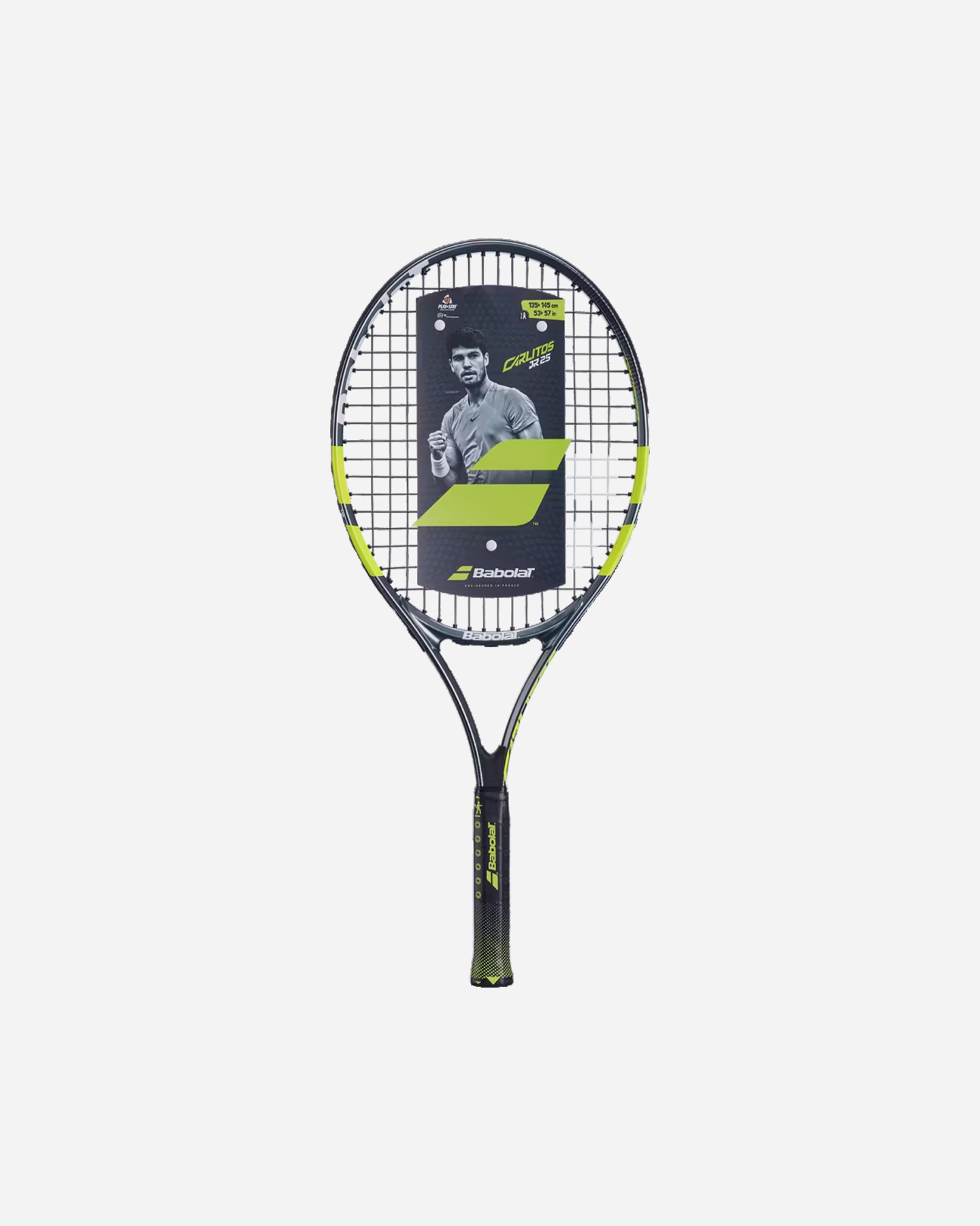 Racchetta tennis BABOLAT CARLITOS 25 JR - Grigio - 1 | Cisalfa Sport