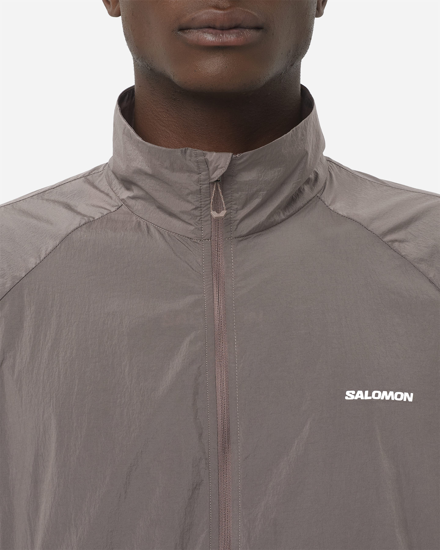 Giacca running SALOMON SHAKEOUT FLY M - Grigio - 4 | Cisalfa Sport