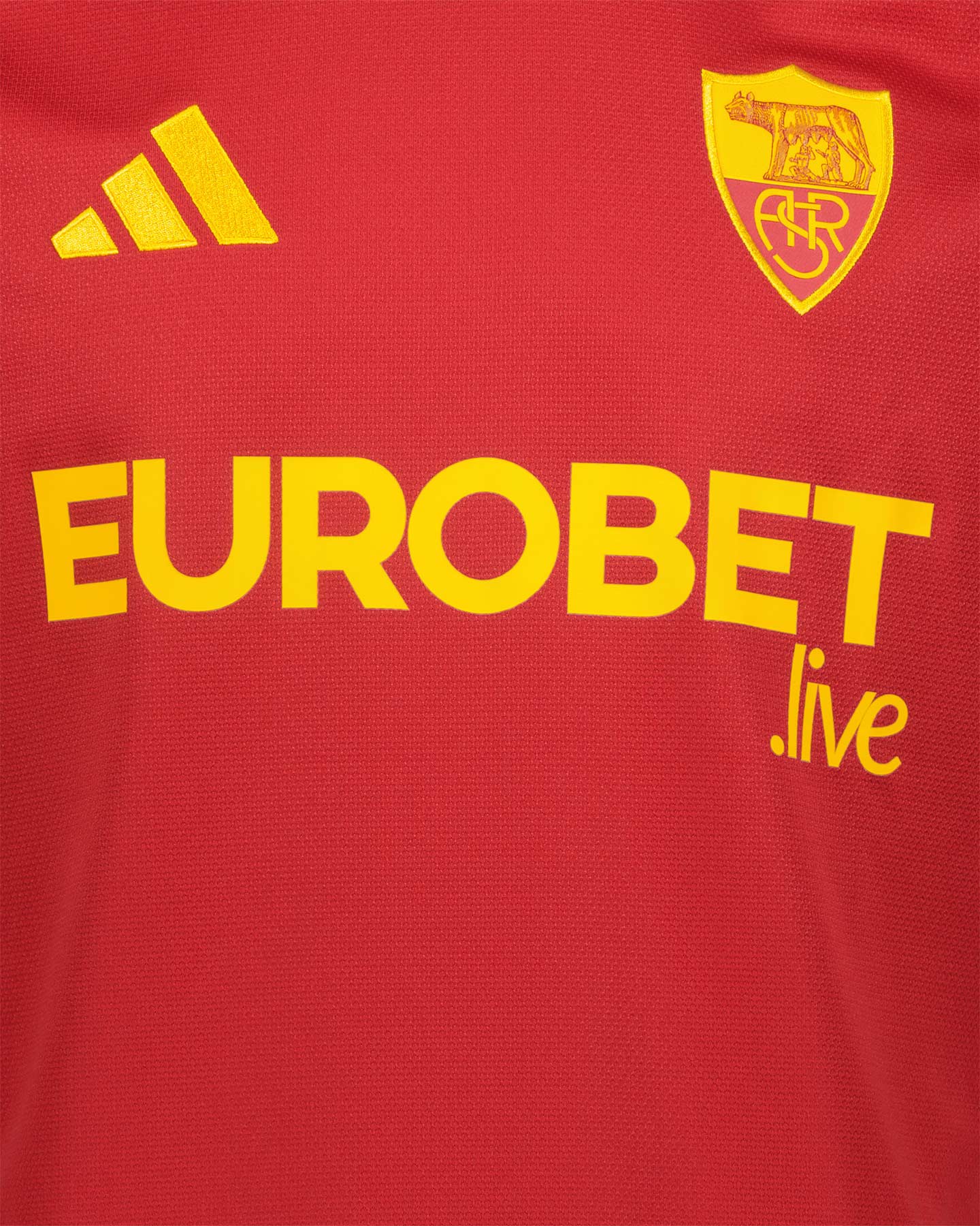 Maglia calcio ufficiale ADIDAS ROMA HOME 26-27 MALEN JR - Color mix - 3 | Cisalfa Sport
