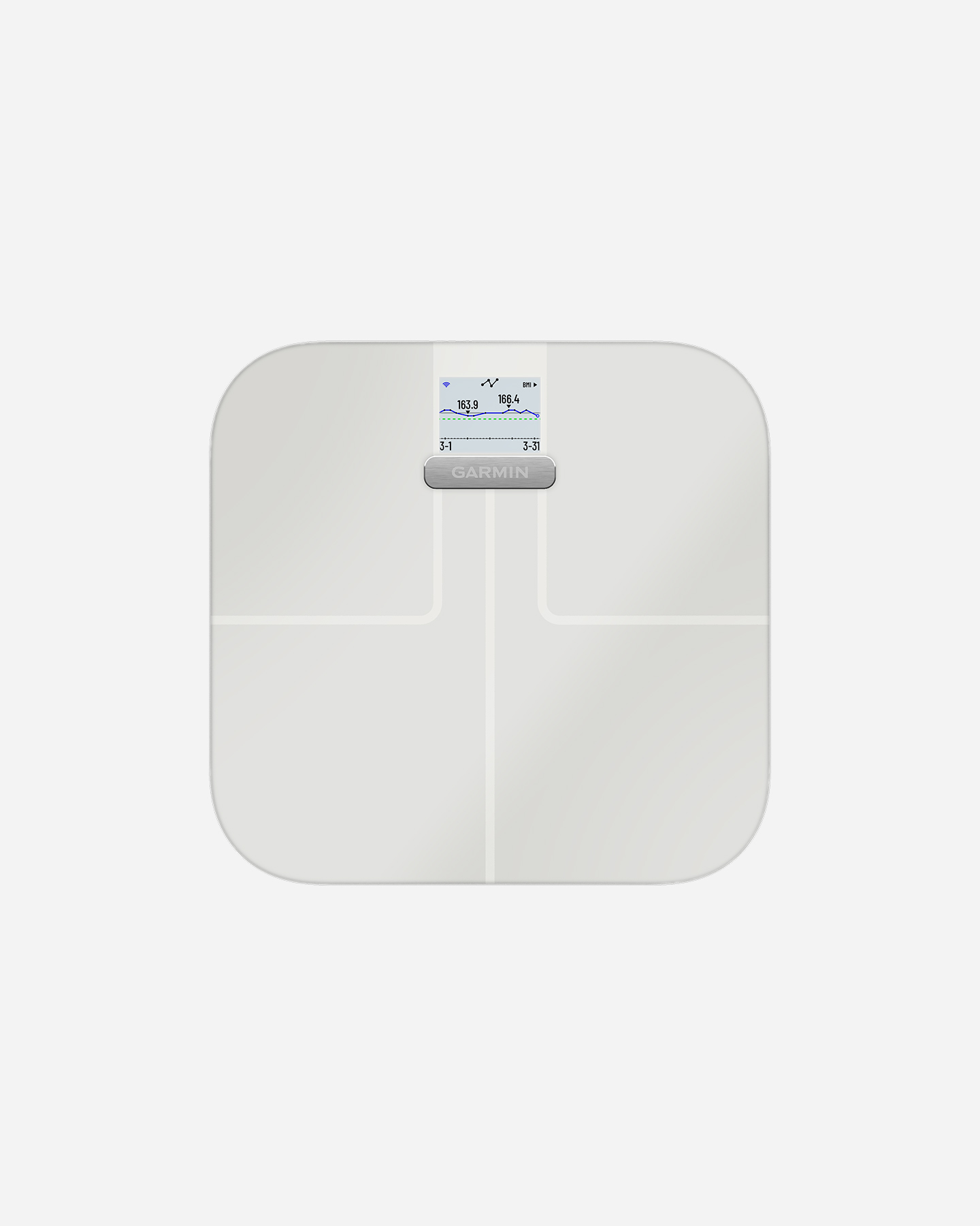Bilancia impedenziometrica GARMIN INDEX - Bianco - 4 | Cisalfa Sport