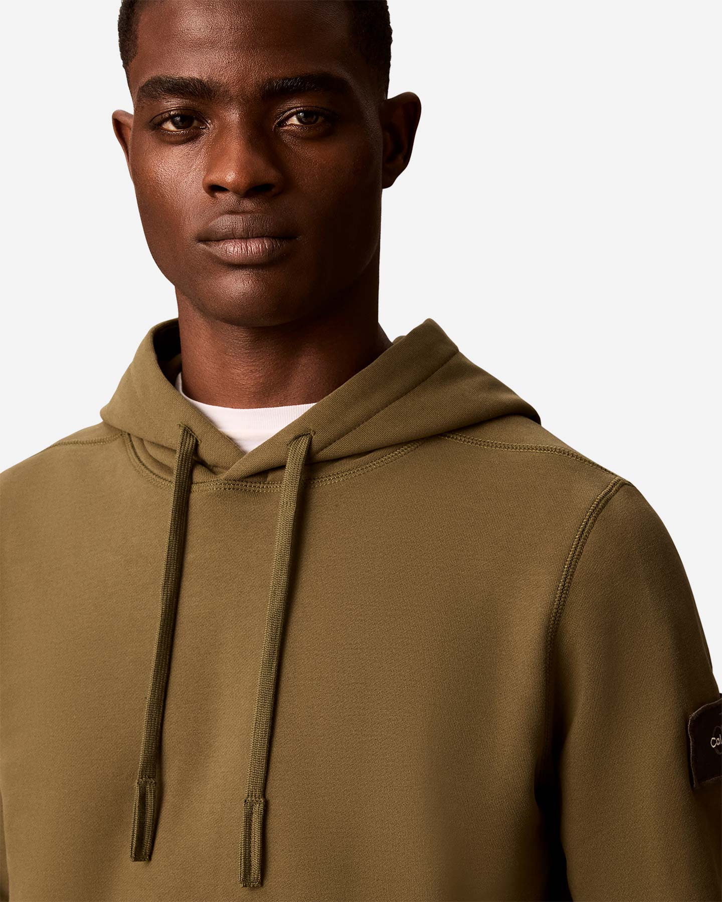 Felpa CALVIN KLEIN JEANS TERRY M - Verde - 4 | Cisalfa Sport