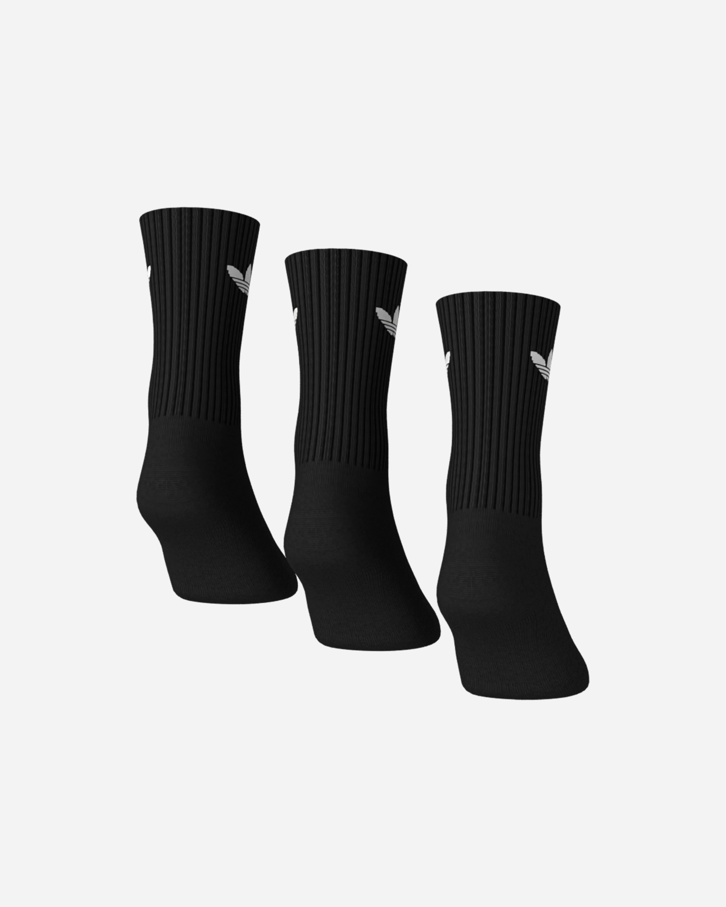 Calze ADIDAS TREFOIL CREW CUSHION 3PACK M - Nero - 1 | Cisalfa Sport