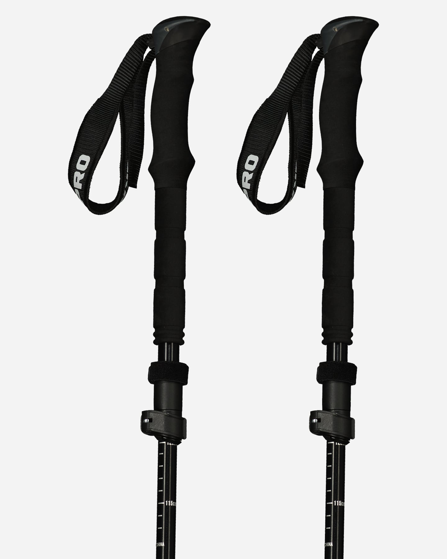 Bastoncini trekking 8848 TREKKER PRO FOLDABLE  - Nero - 2 | Cisalfa Sport