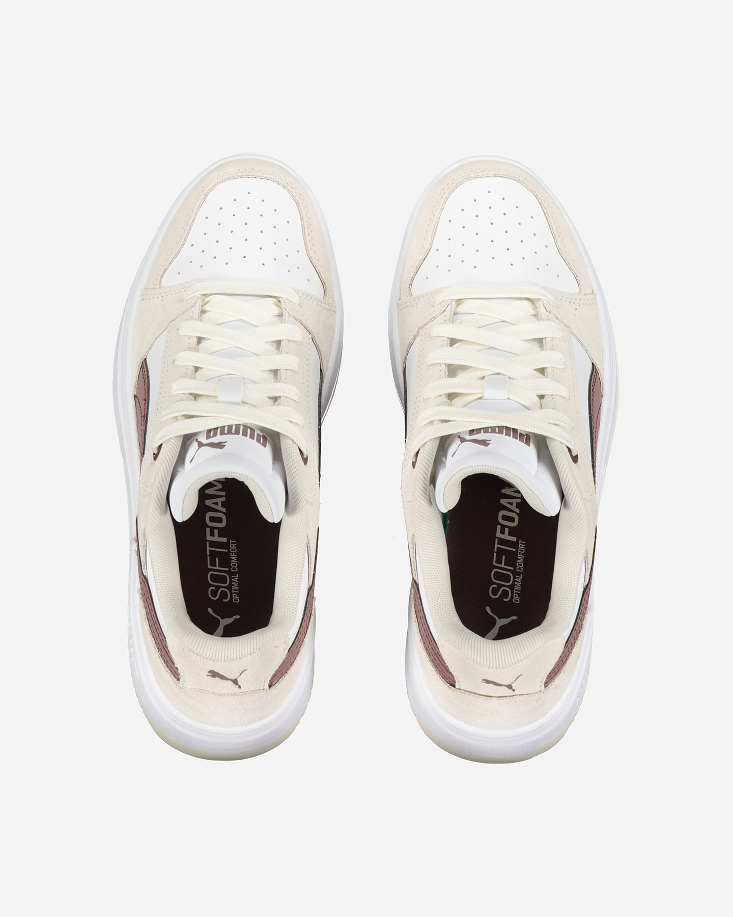 Scarpe sneakers PUMA REBOUND LOW W - Bianco - 4 | Cisalfa Sport