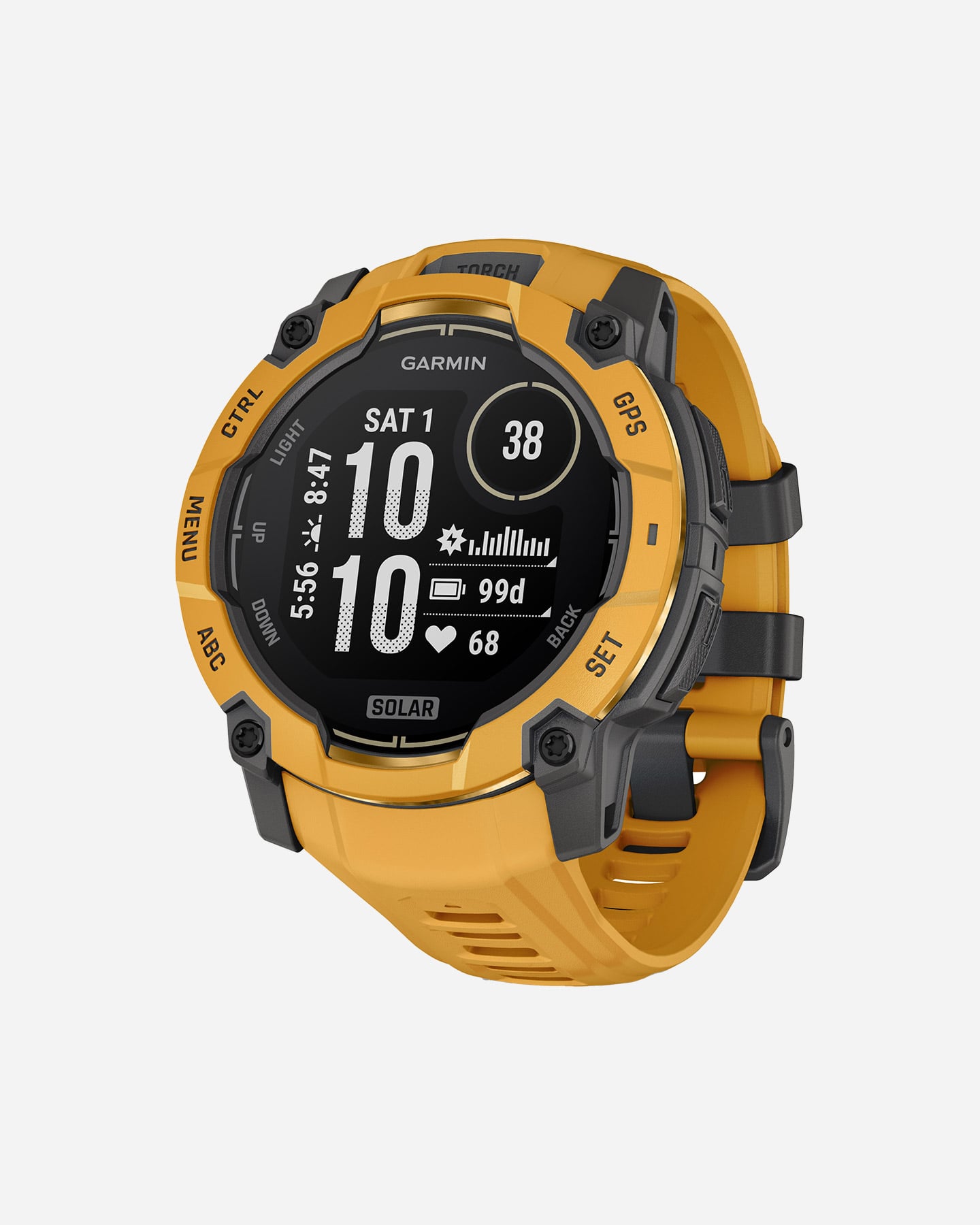 Orologio multifunzione GARMIN INSTINCT 3 50MM SOLAR  - Grigio - 1 | Cisalfa Sport