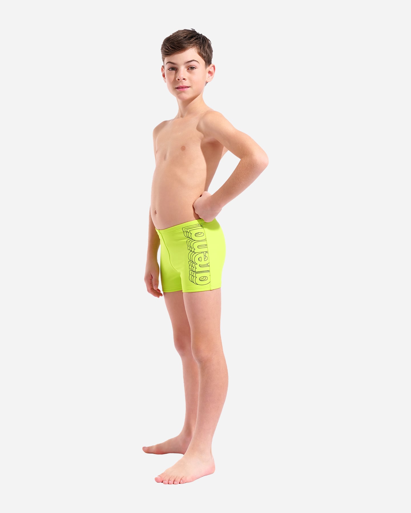 Short piscina ARENA DETAIL JR - Giallo - 2 | Cisalfa Sport
