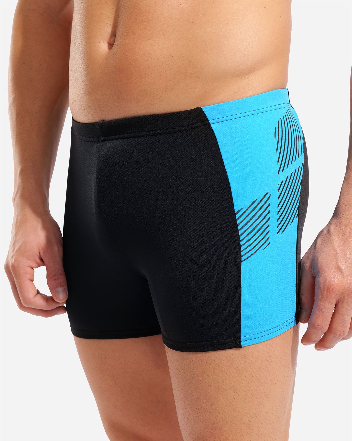 Short piscina ARENA PRINTED SPLICE M - Nero - 3 | Cisalfa Sport